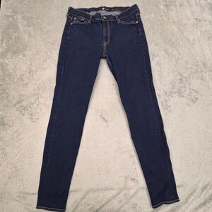 7 For All Mankind Women's Jeans Size 32 (32x30) The Skinny Made In USA!‎